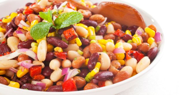 Crunchy Munchy Three Bean Salad