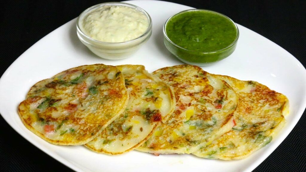 Moong Dal Uttapam