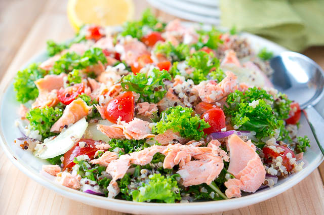 Salmon and Quinoa Bowl