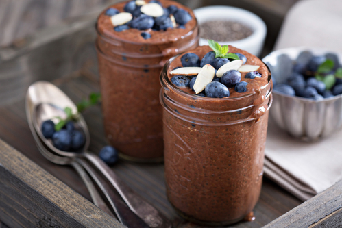 Blueberry Chocolate Smoothie